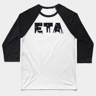 Eta Cityscape Letters Baseball T-Shirt